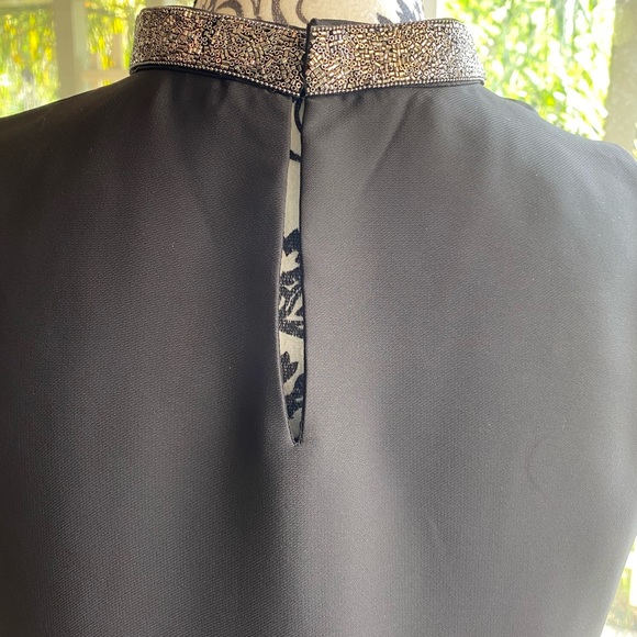 Zara two layer blouse in black Size S - Picture 5 of 6